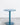 Round Table S — Hammer Paint Blue-Muller van Severen-Valerie Objects-AAVVGG